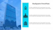 Free - Creative Headquarter PowerPoint Slide Template Designs